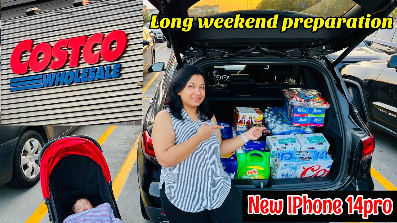 America EP 08: Costco & Target Shopping | New iPhone 14Pro | One Weekend Preparation | Roving Couple