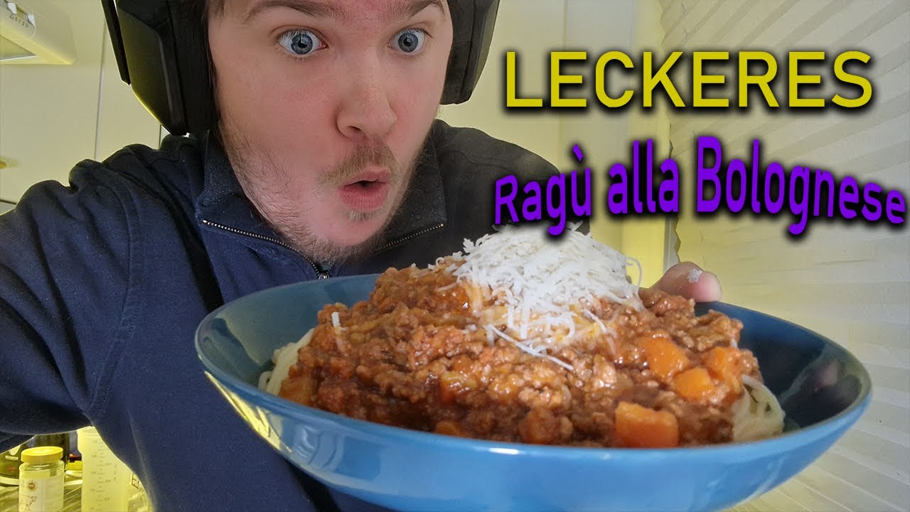 ICH koche ein LECKERES Ragû alla Bolognese 🍝 | Flunderian