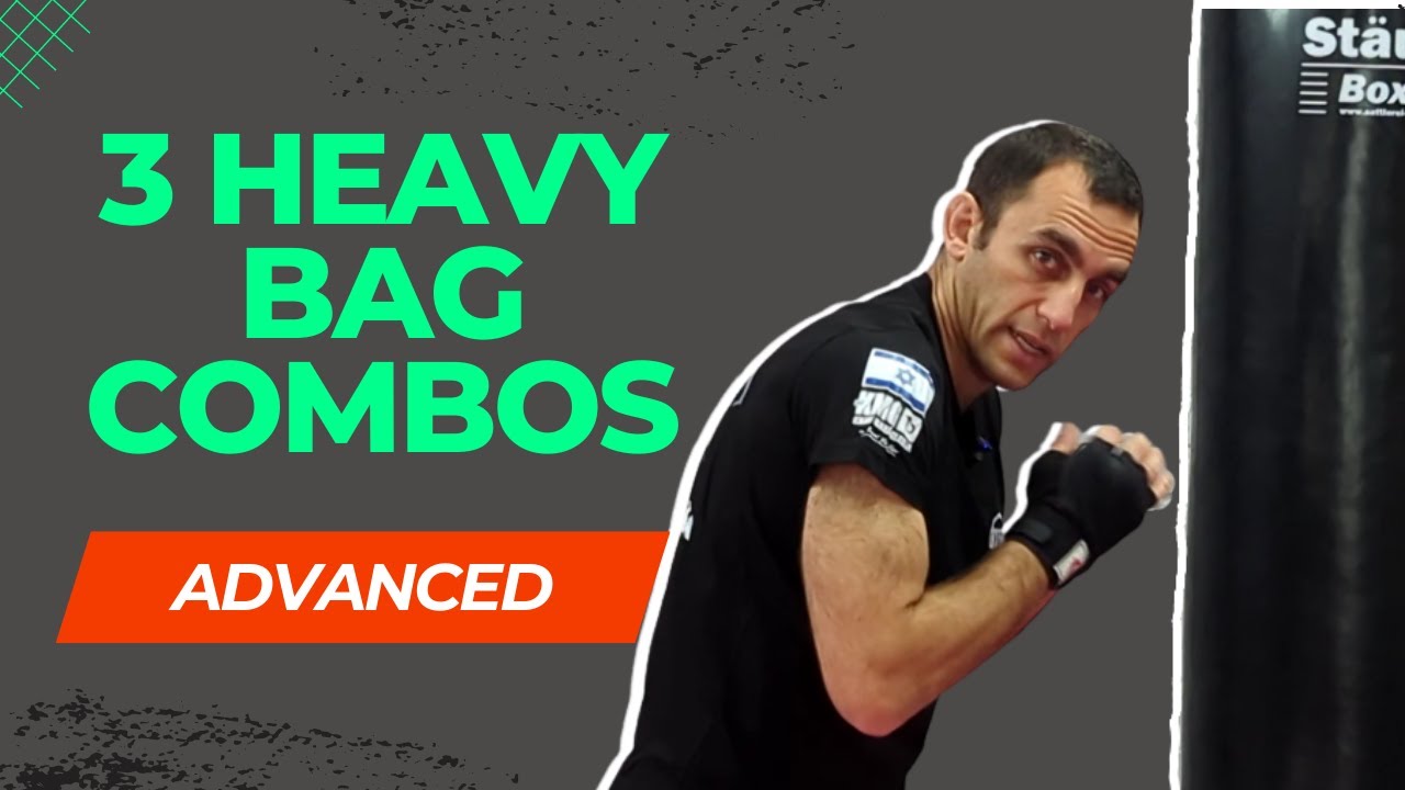 Krav Maga Striking- 3 Krav Maga Striking Drills On The Heavy Bag