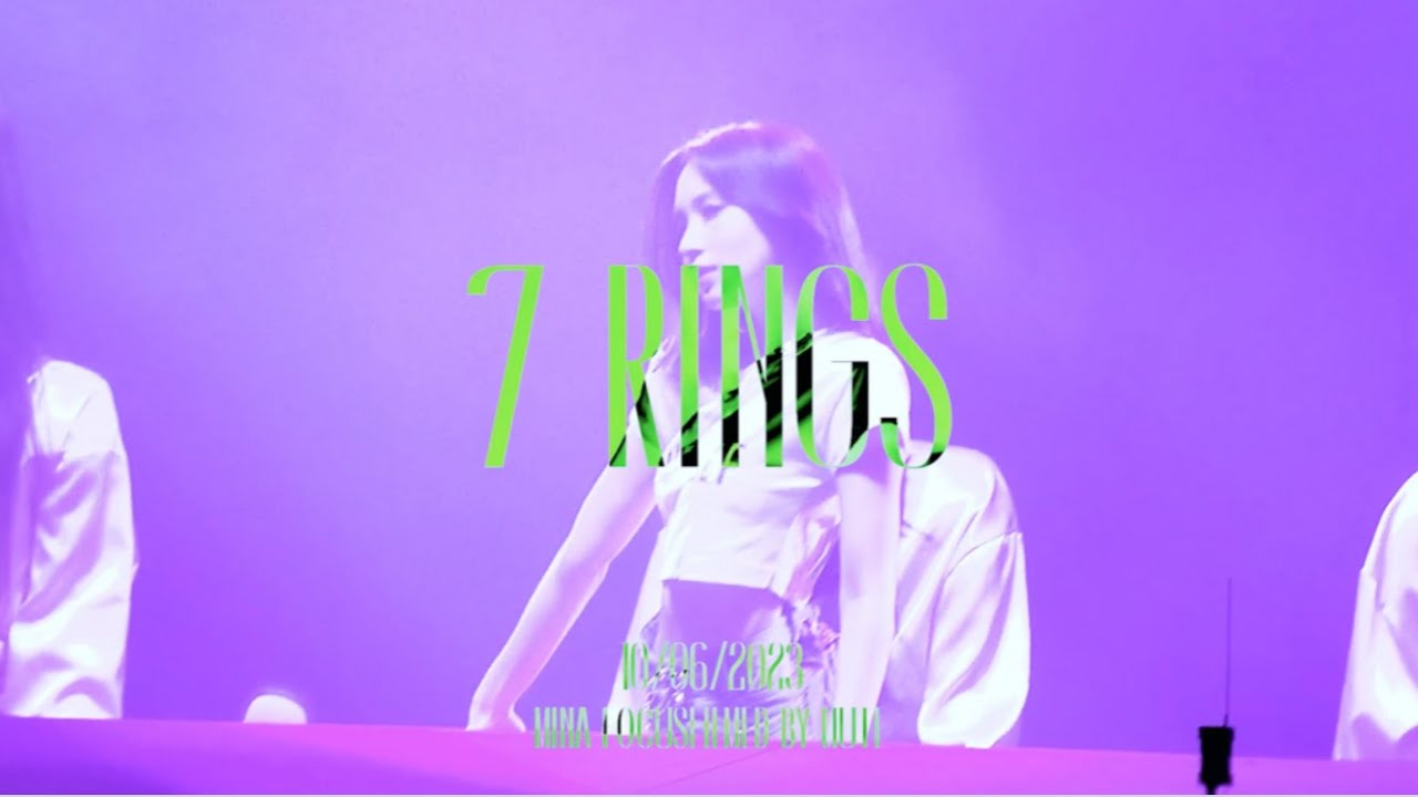 [4K]230610 TWICE World Tour 7 RINGS 미나 직캠 MINA Fancam
