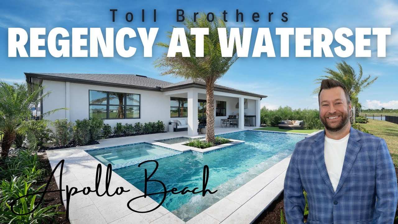 Inside 3 Luxury Model Homes For Sale in Apollo Beach Florida - Regency at Waterset by Toll Brothers