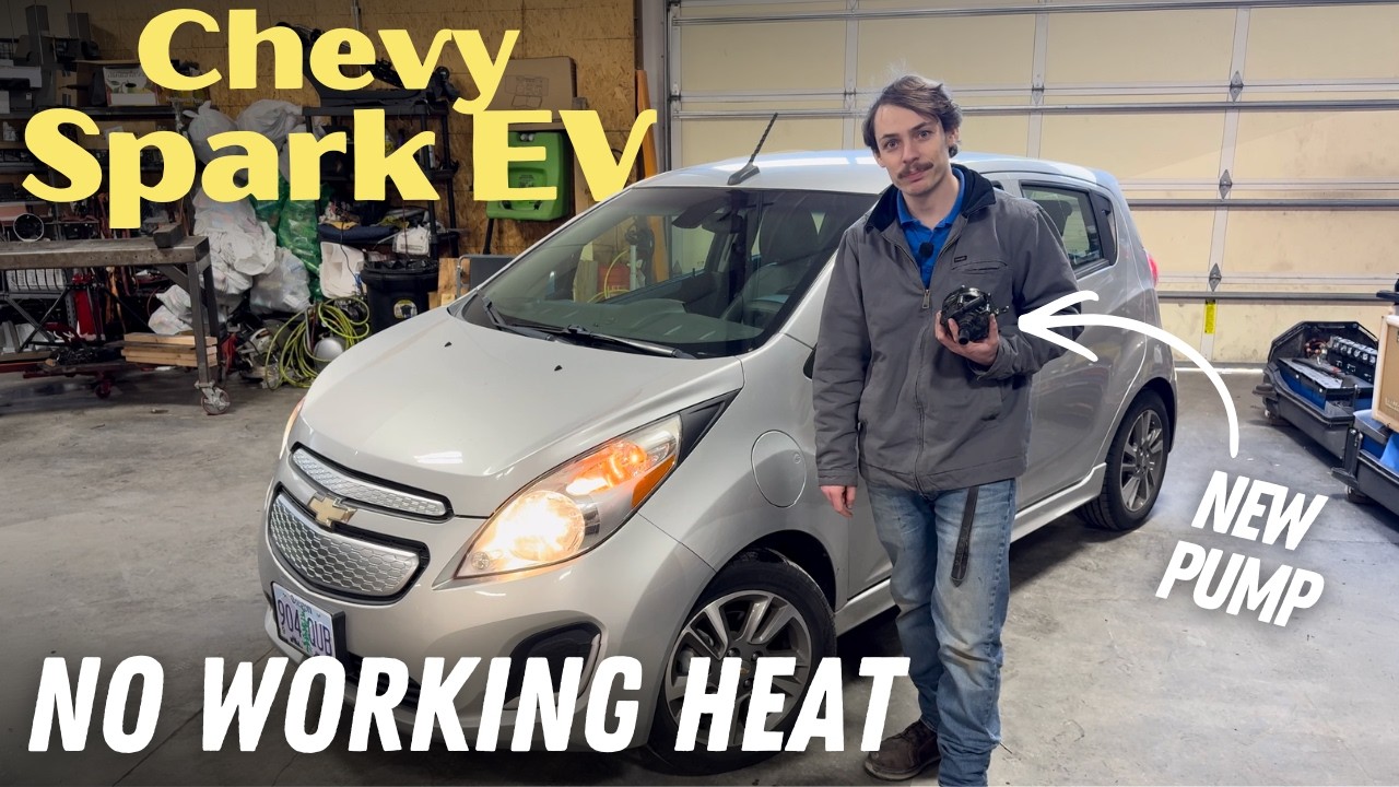 Chevy Spark EV Has No Heat! Replacing The Faulty Coolant Pump