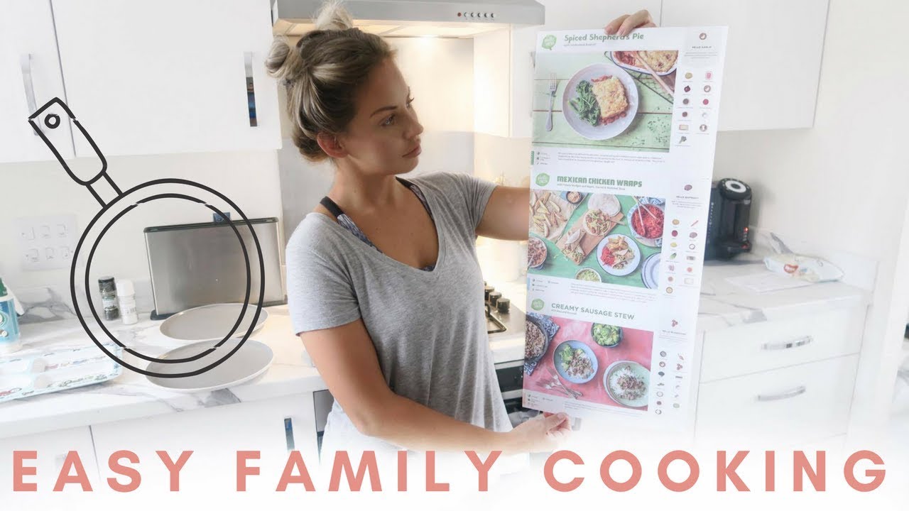 EASY HEALTHY FAMILY MEALS | HELLOFRESH | AD | Lucy Jessica Carter