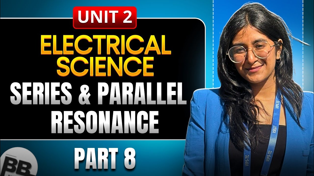 Series and Parallel Resonance | Part 2.8 | Unit 2 | Electrical Science