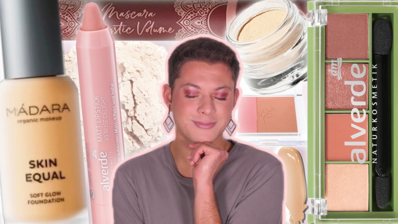 Make Up Try On NUR mit Naturkosmetik ☘️ Madara Skin Equal Foundation | Und Gretel Alverde |Ginkgomen
