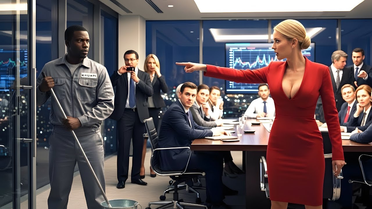 Billionaire CEO Forced a Black Janitor Dad for Investment Advice as a Joke—Froze at His First Words