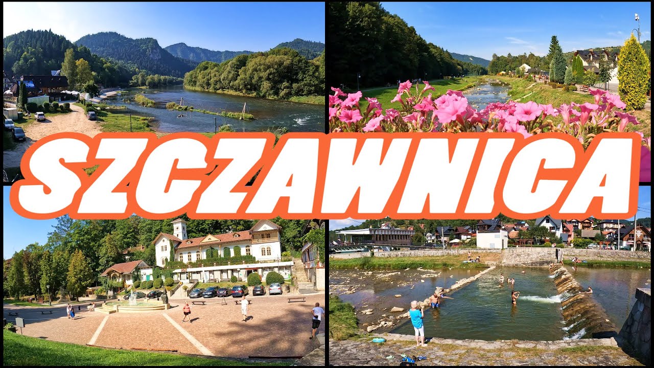 SZCZAWNICA Najpiękniejsze Polskie Uzdrowisko - Szczawnica most beautiful Polish spa town [4k]