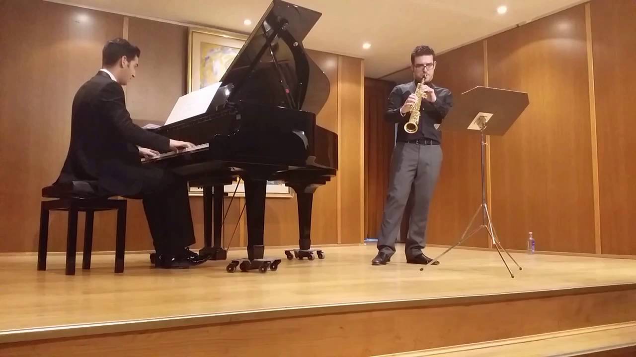 Choros #1- Heitor Villalobos. Intérpretes: Arión Dúo (saxo: Jorge Albarrán, piano: Andrés Martínez)
