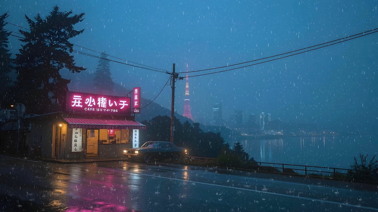 Tokyo After Dark 🌙 90s Nostalgia Lofi to Relax & Focus