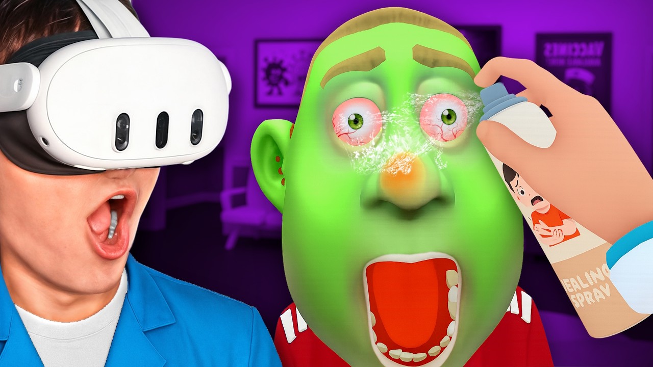 Mein NEUER JOB als HORROR ARZT! - Crazy Doktor VR