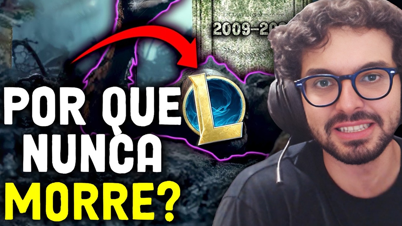 POR QUE O LEAGUE OF LEGENDS NÃO MORRE? - MYLON REACT