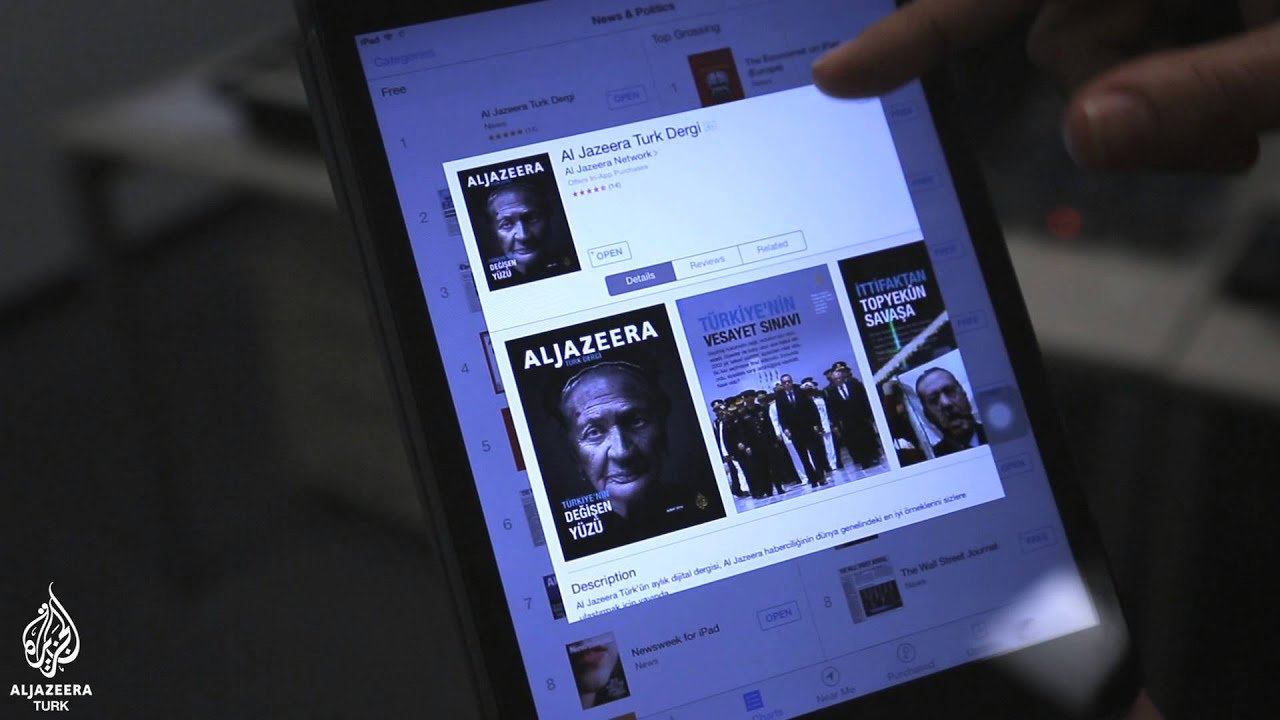 Al Jazeera T&uuml;rk Dergi en &ccedil;ok indirilen uygulama