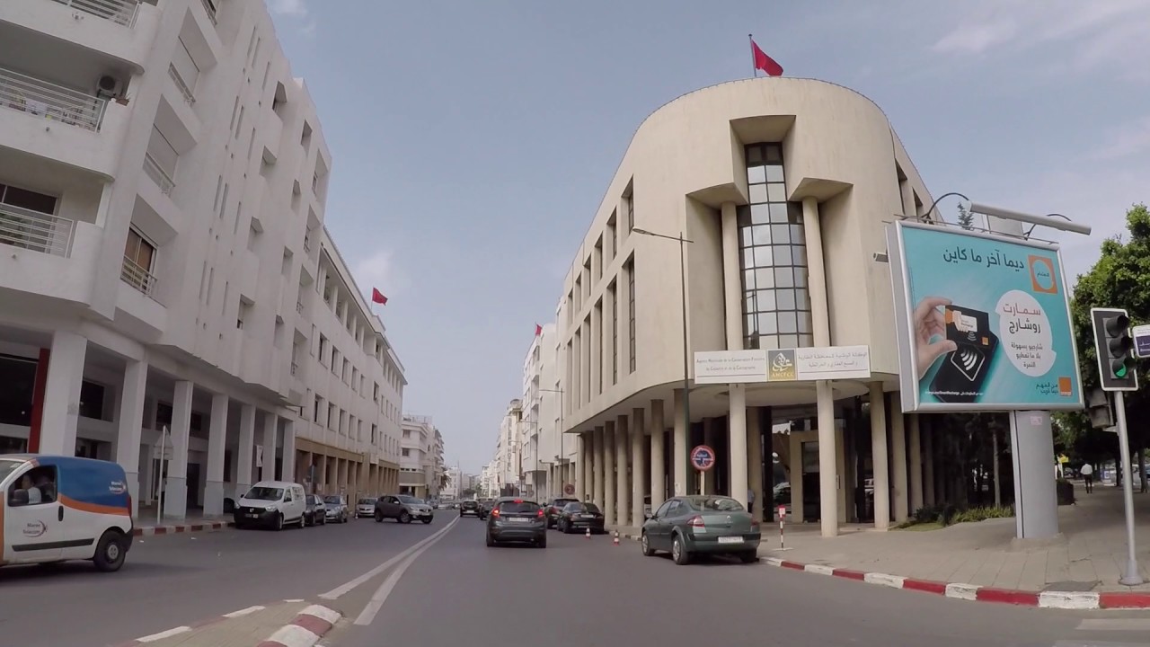 Maroc Rabat Centre ville, Gopro / Morocco Rabat City center, Gopro