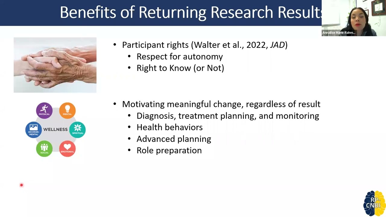 Return of Research Results: Ethical, Practical, & Cultural Considerations