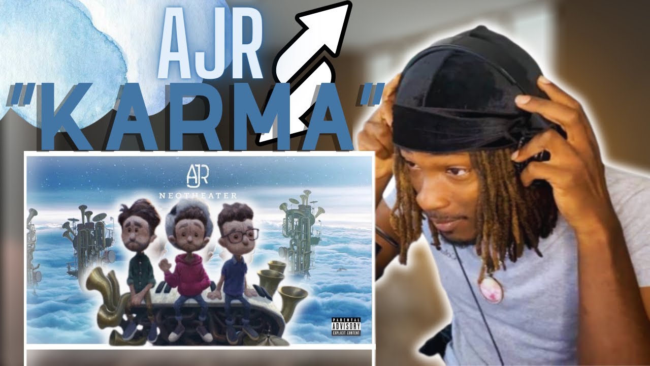 FIRST TIME REACTING TO AJR - Karma (Visualizer) | Simply Not Simple REACTIONS