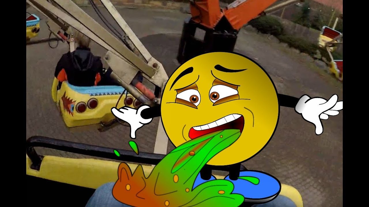 🎢 Onride Tomahawk (Troika 1977) Attraction in Fun, Theme Park Slagharen Holland Netherlands