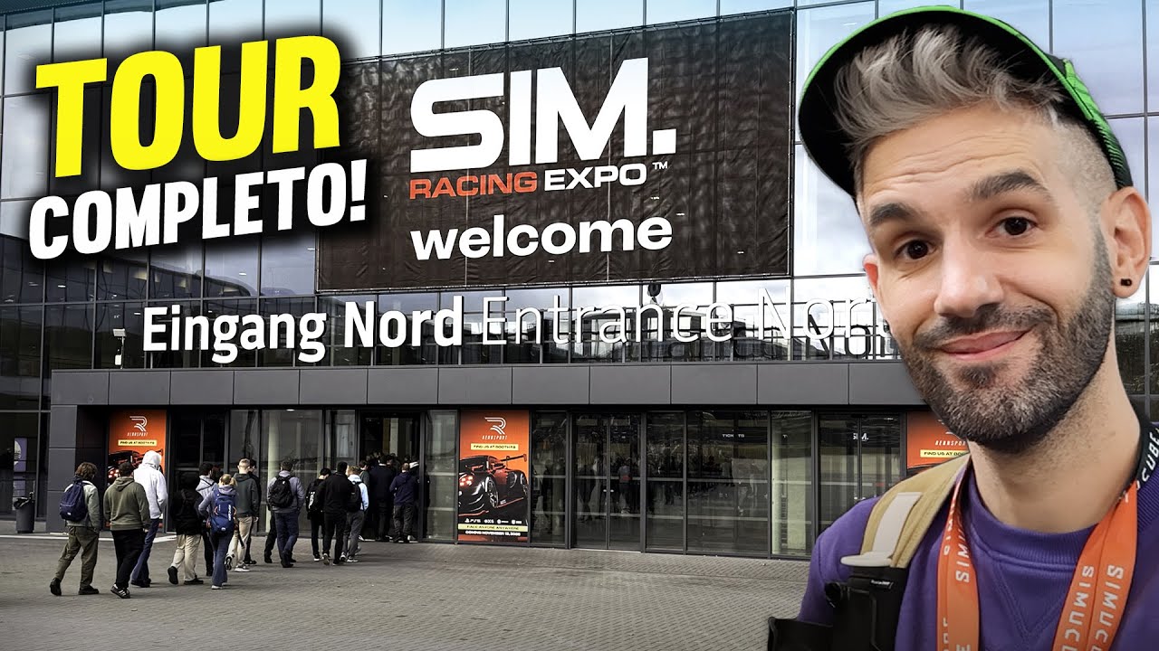 Vi porto con me al SimRacing Expo 2025! - TOUR COMPLETO DELLA FIERA!