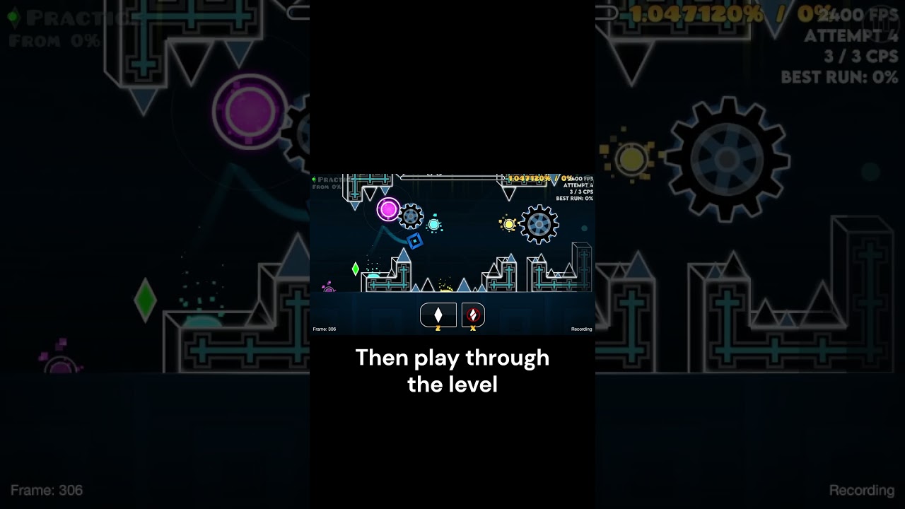 Heres how you can bot a level in GD in 30 seconds!! #explorepage #geometrydash #gd #fyp #twitch