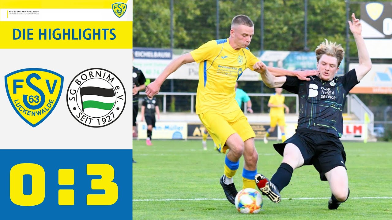 Mehr als 175 Zuschauer zur Saisoneröffnung! Bornim schlägt Luckenwalde | Die Highlights | 30.08.24