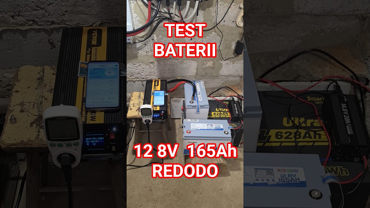 REKORD POJEMNOŚCI. Bateria LifePo4 12,8V 165Ah. REDODO.#redodo #lifepo4 #12v