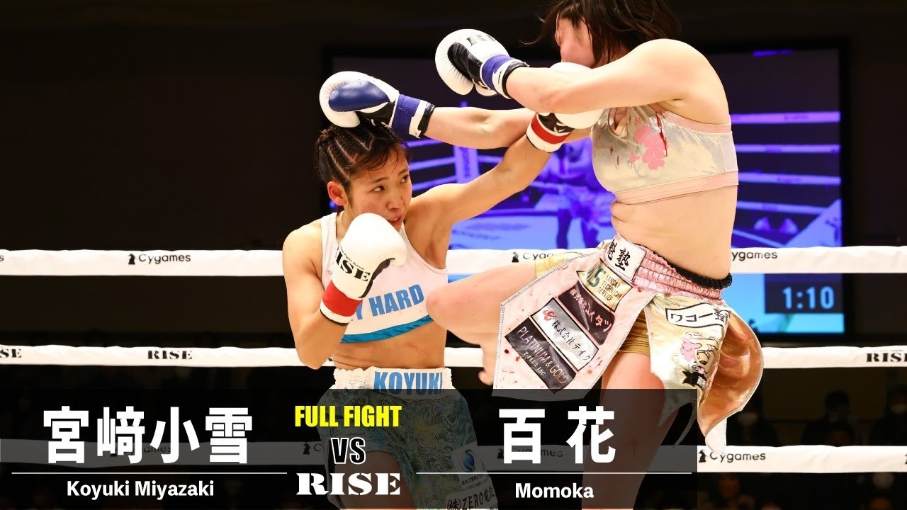宮﨑小雪 vs 百花／Koyuki Miyazaki vs Momoka｜2022.2.23 #RISE155【OFFICIAL】