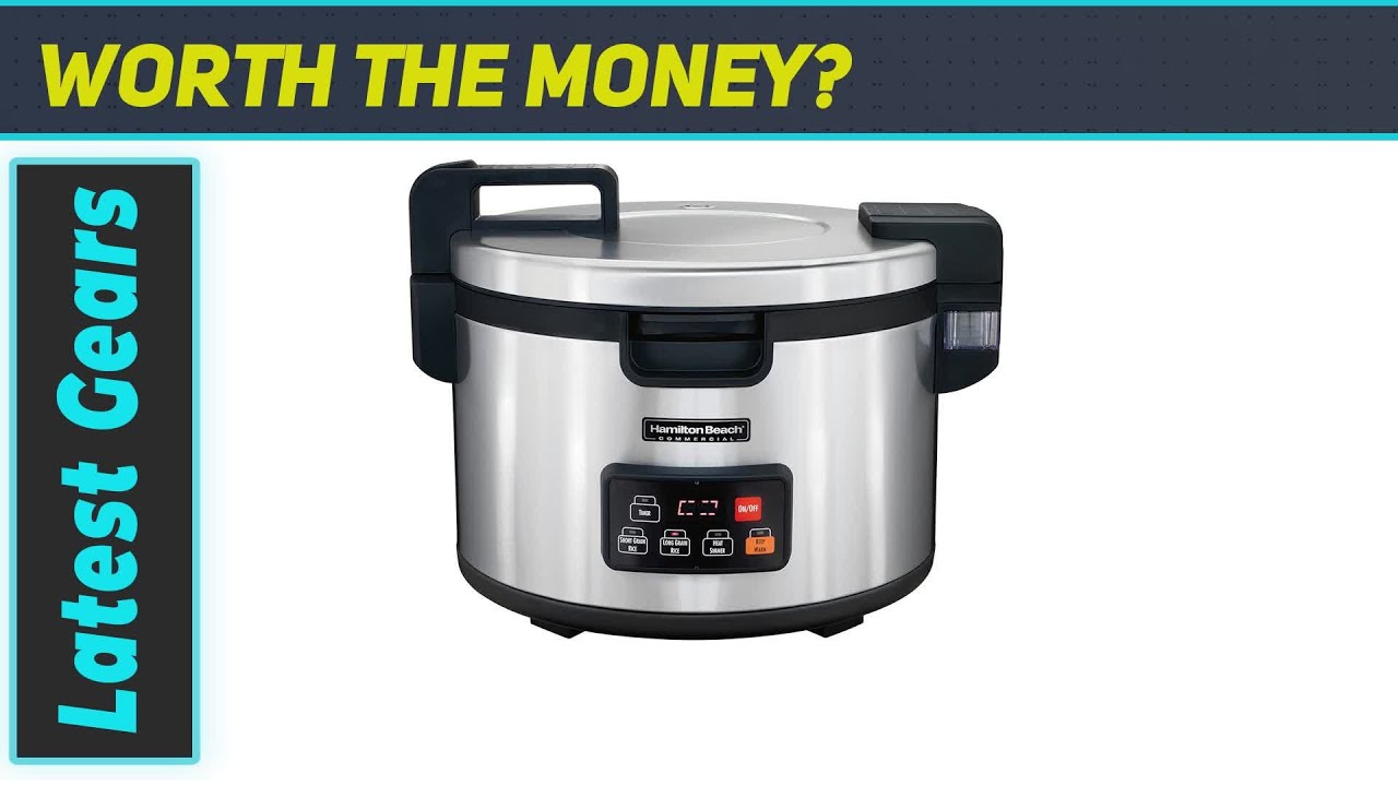 Hamilton Beach Commercial Rice Cooker: Ultimate Performance