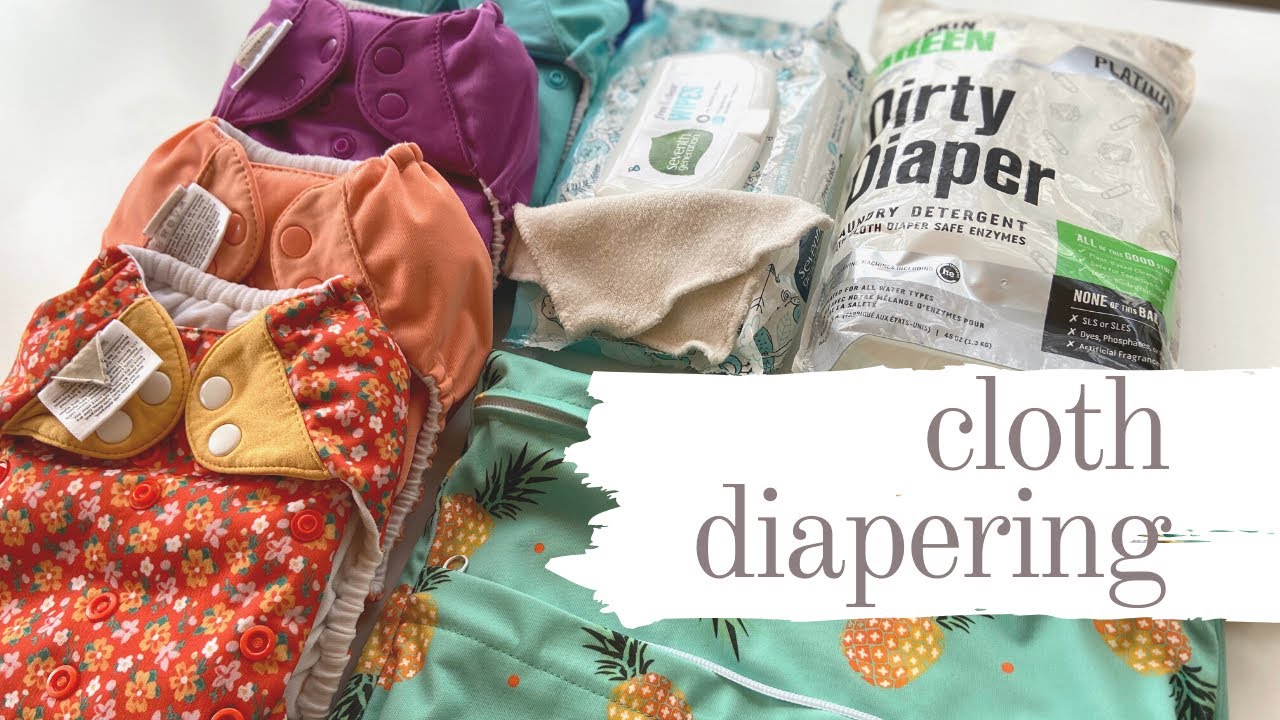 HOW I DIAPER 2 KIDS FOR UNDER $20 A MONTH - CLOTH DIAPERING