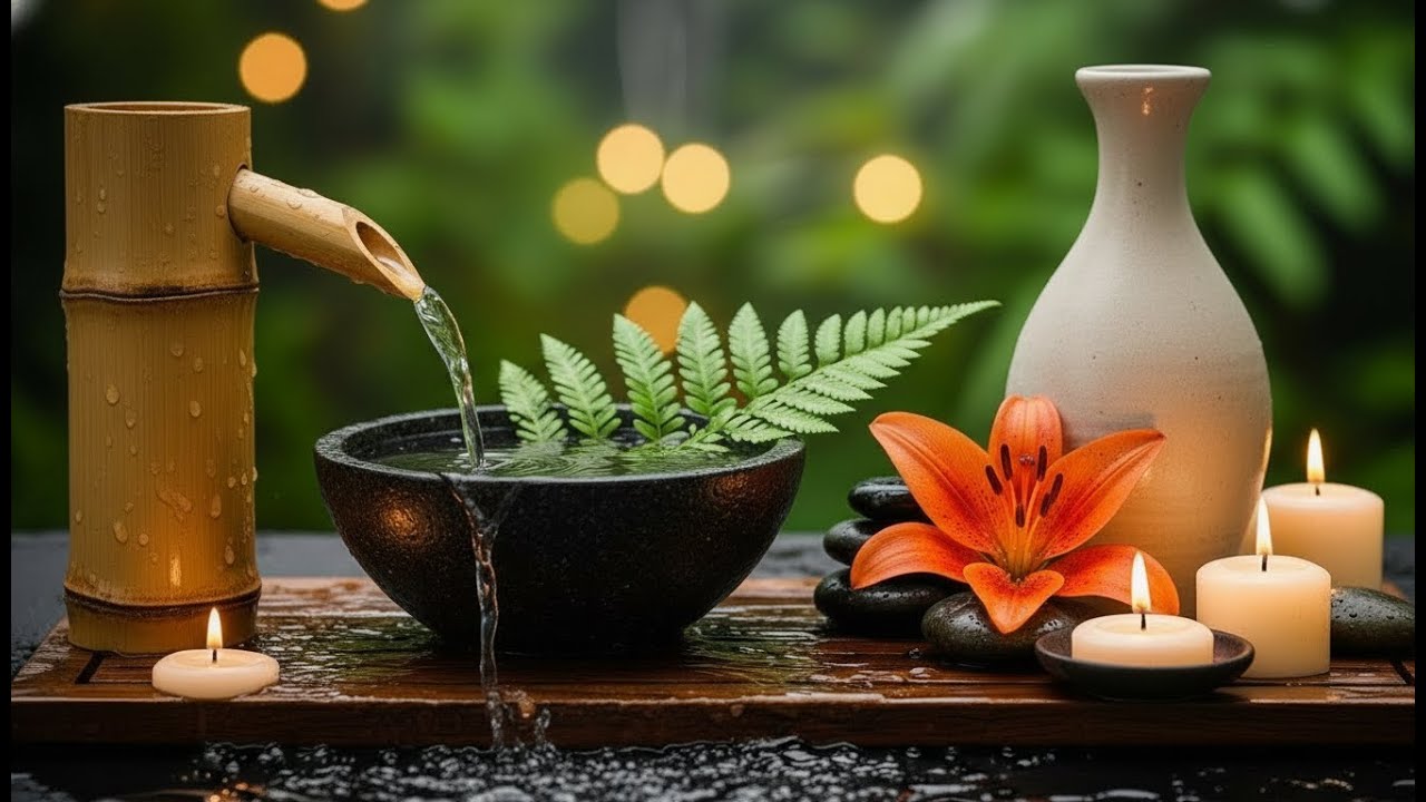 Soothing Sleep Music with Water Sounds 🍃 Relieves Insomnia, Calms Anxiety & Depression
