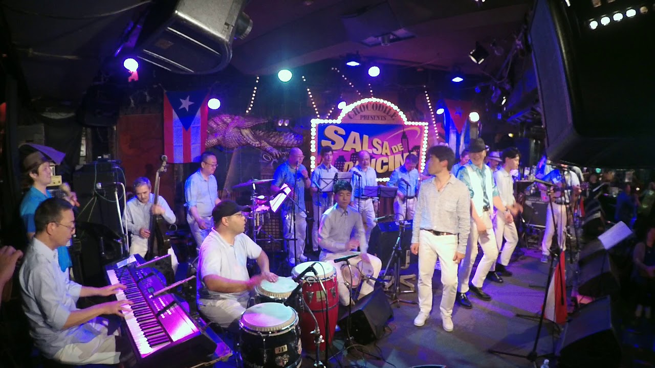 【Salsa Live】 Alma Caliente 【Los Borrachos 2019 4 14 原宿クロコダイル】