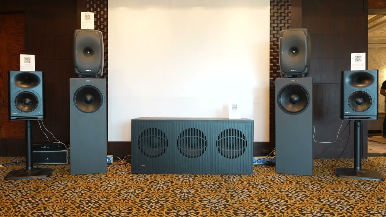 Genelec  S360+7382A - WHAT HI-FI? SHOW 2024 MUMBAI