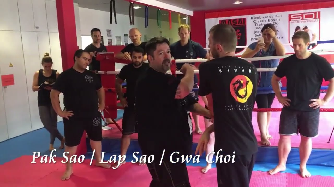 Trapping - Pak Sao/Lop Sao/Gwa Choi and Double Lop Sao/Gwa Choi