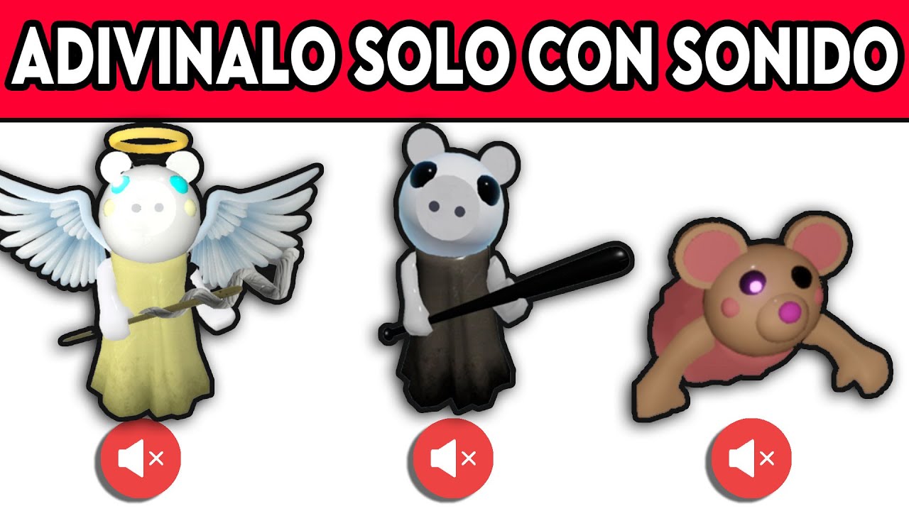 Adivina El Personaje De PIGGY Solo Con El Sonido | JEGA TOONS