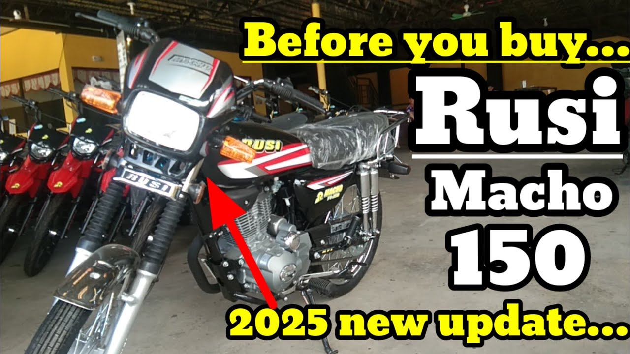 2025 New Rusi Macho 150 update review and price update！