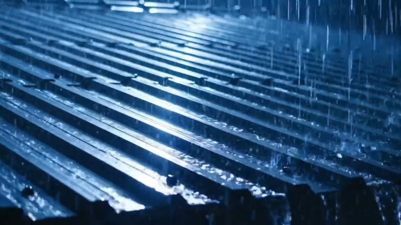 Rain Sounds and Thunderstorm (Black Screen) | Rain for Sleeping & Insomnia