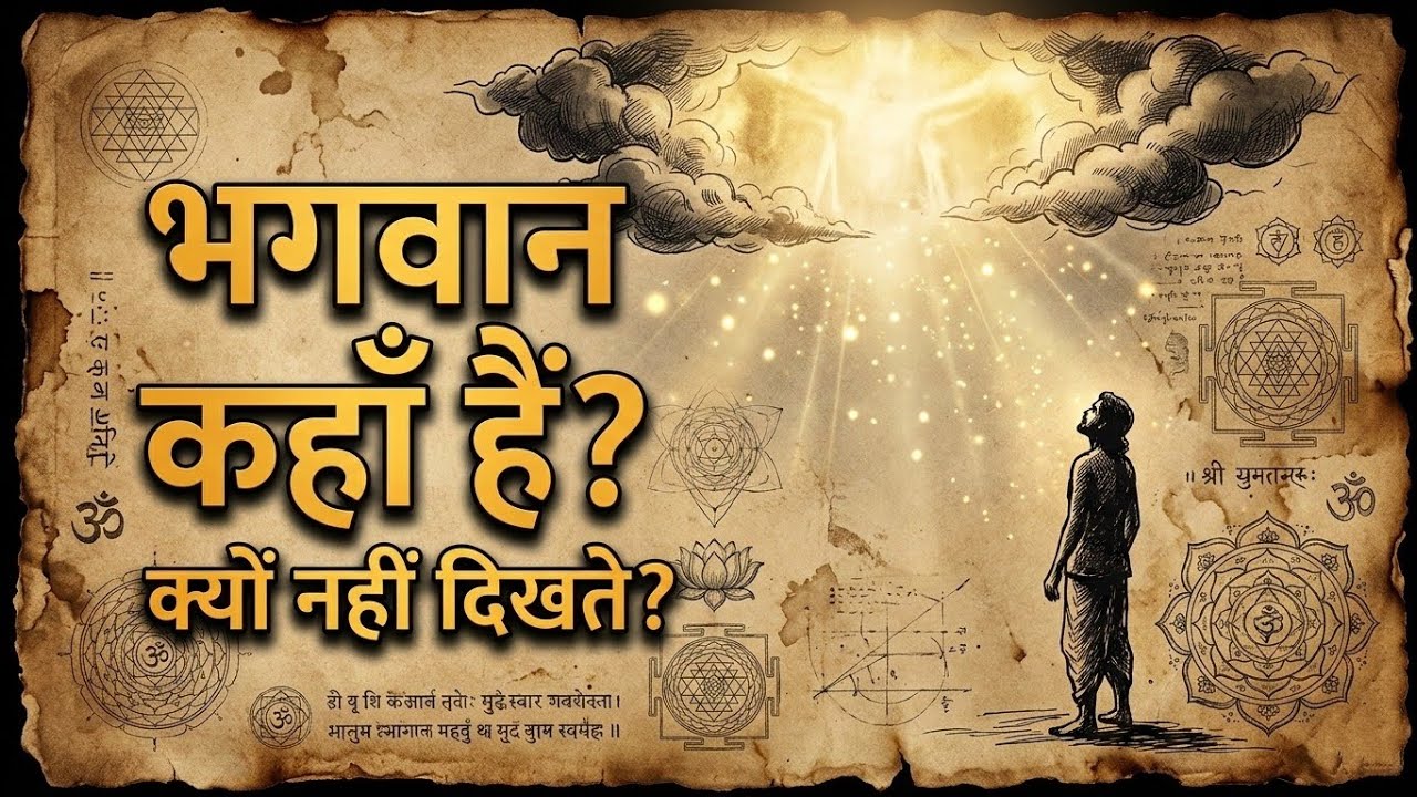 अगर भगवान हैं तो दिखाई क्यों नहीं देते? वैज्ञानिक और आध्यात्मिक जवाब