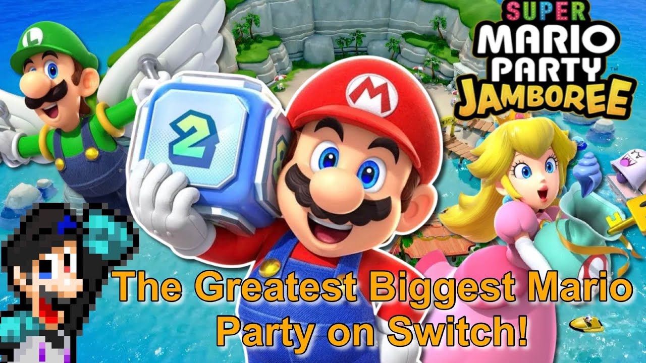 Super Mario Party Jamboree - Online Matches - Part 1 - The Biggest Mario Party! Everyone Lets Party!