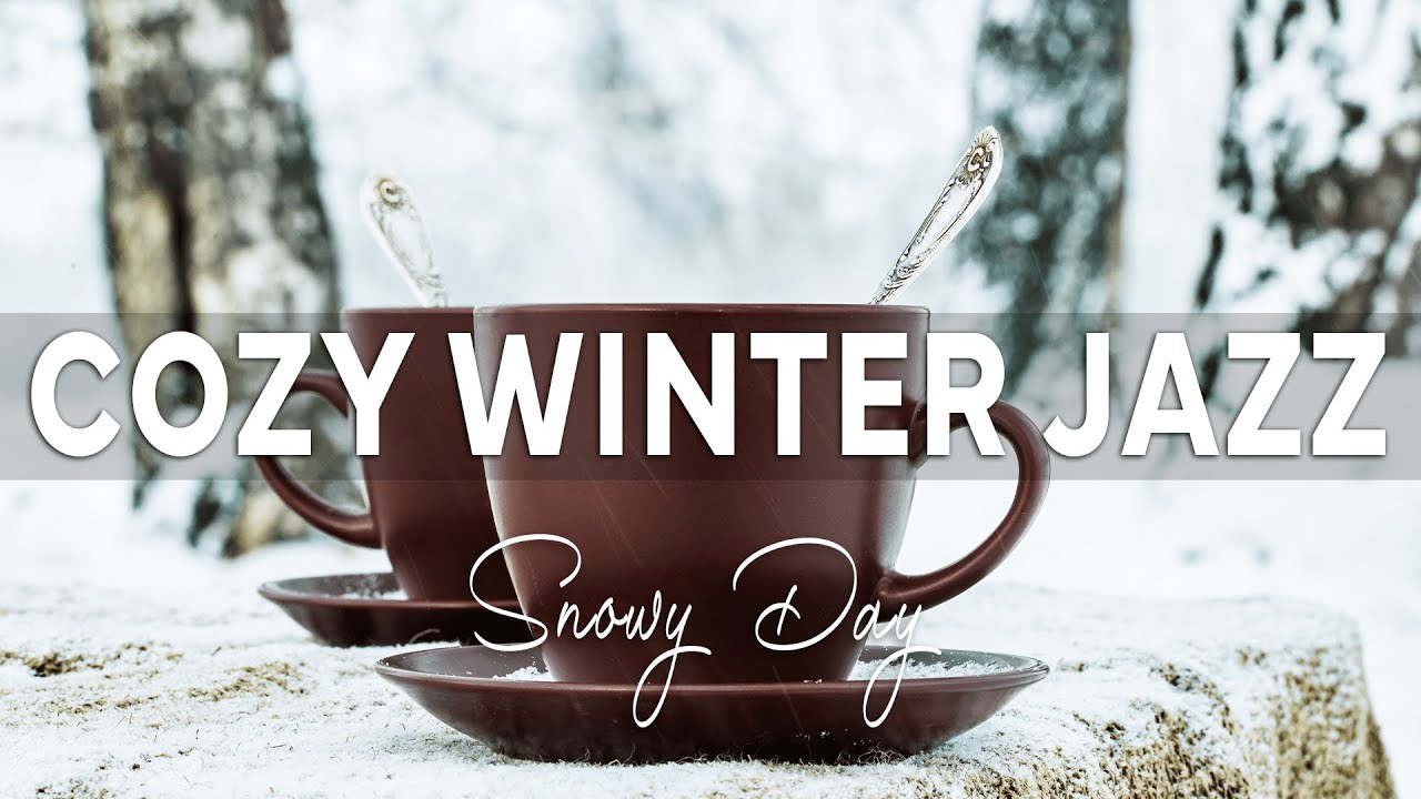 Зимняя джазовая музыка | Уютная зимняя атмосфера с расслабляющей джазовой музыкой для работы, учебы
