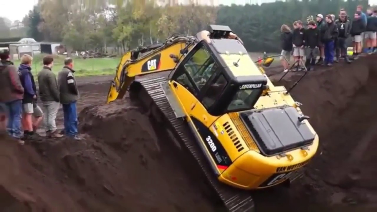 BEST CRAZY EXCAVATORS TEST SKILLS OPERATOR 👷&zwj;♂️  ,  EXCAVATORS ACCIDENTS 🚜