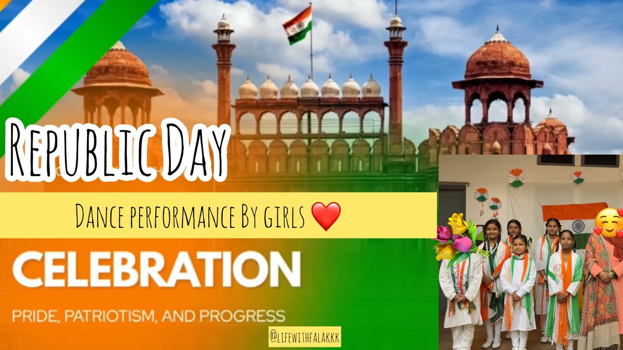 Republic Day Girls Performance 🇮🇳| Pride & Patriotism 
