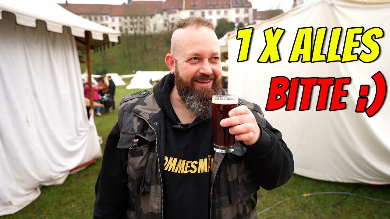 Wir essen ALLES auf dem Mittelaltermarkt