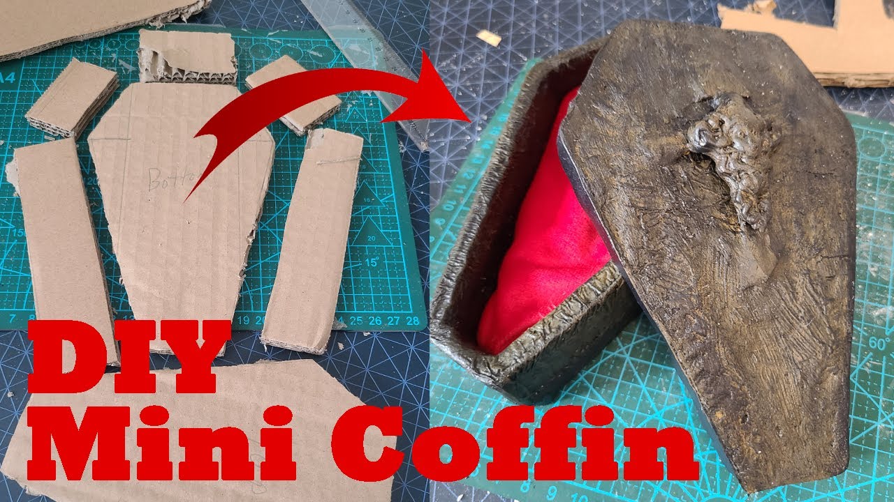 How to Make a Miniature Coffin