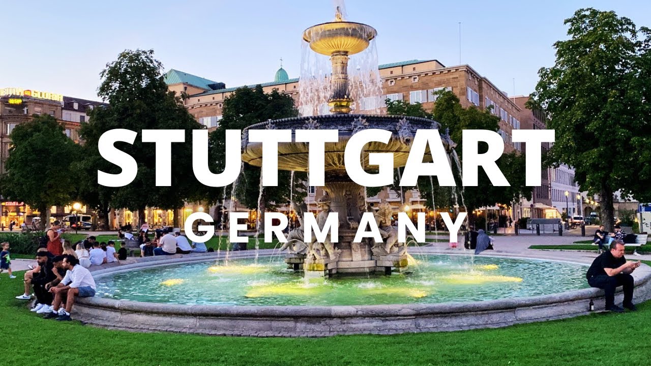 Stuttgart walking tour during Weindorf🍷 [Stuttgart, Germany  🇩🇪]