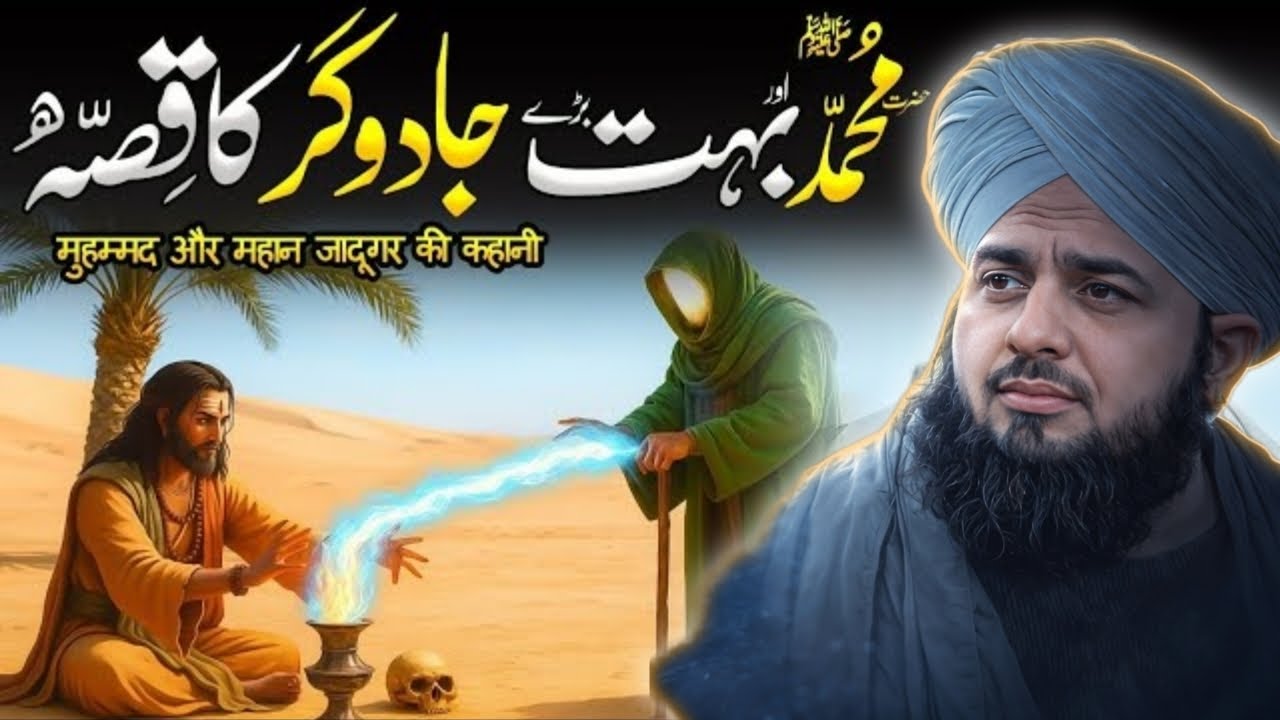 جب جادوگر نے نبی ﷺ پر جادو کیا | ایمان تازہ کر دینے والا واقعہ/ Peer ajmal Raza qadri bayan 