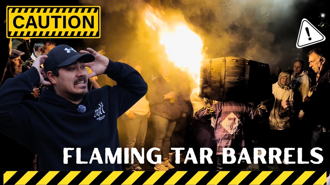 Самая опасная ночь костров в Великобритании | Tar Barrels of Ottery St Mary 2025