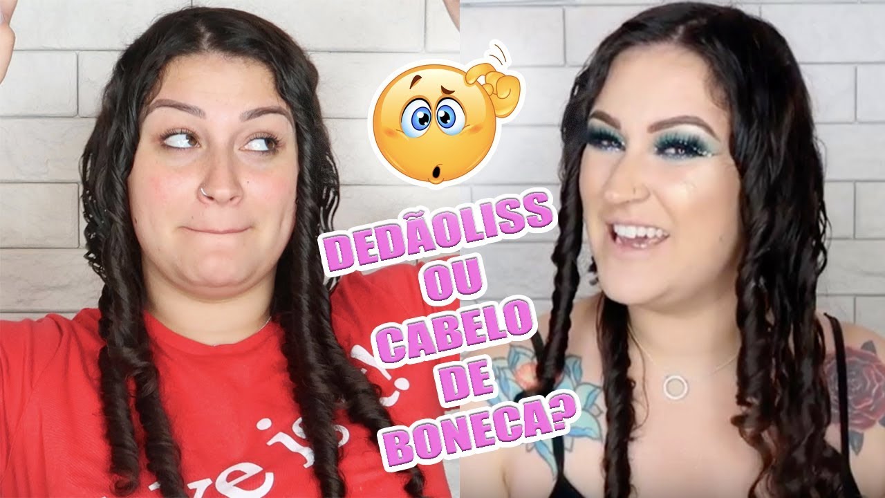 TESTEI A FINALIZAÇÃO DEDÃOLISS NO MEU CABELO TIPO 2 E NÃO CREIO NO RESULTADO