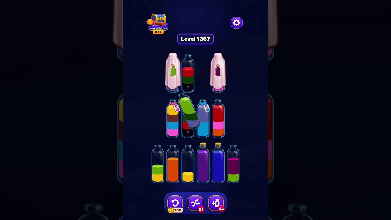 Magic Sort Level 1361 to 1370