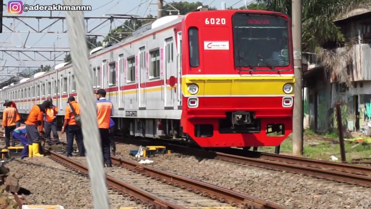 Hunting KRL Pagi Hari di Wesel Stasiun Pasar Minggu - Part 1