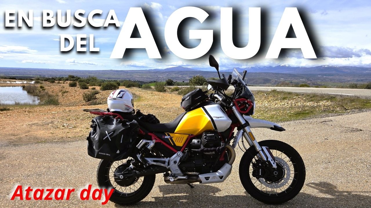 En busca del AGUA con la MOTO GUZZI V85 Espectacular ruta por la zona del LOZOYA y embalse de ATAZAR