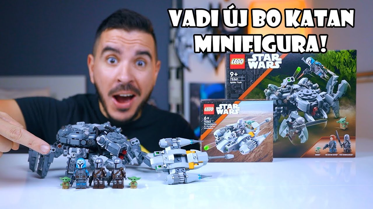 LEGO 75361 P&oacute;kdroid &eacute;s LEGO 75363 A Mandal&oacute;ri N-1 vad&aacute;szg&eacute;p Microfighter