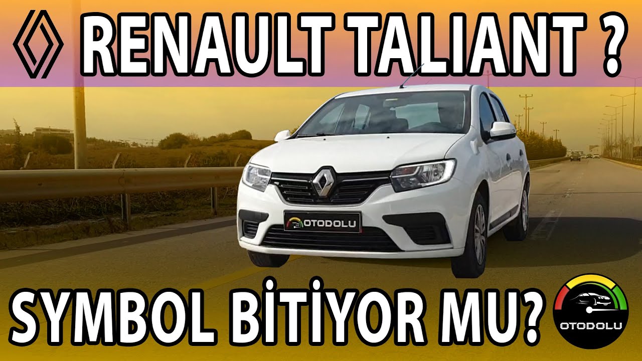 Renault Taliant? | Makyajlı Symbol Detaylı İnceleme | Renaulution Nedir? | 1.5 BlueDci | OTODOLU